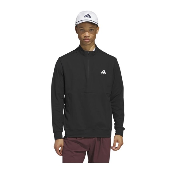 Adidas Tour 1/4-zip pánská mikina, černá