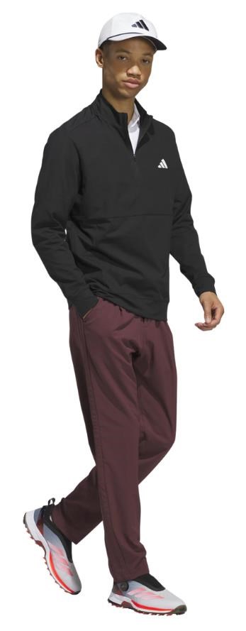 Adidas Tour 1/4-zip pánská mikina, černá