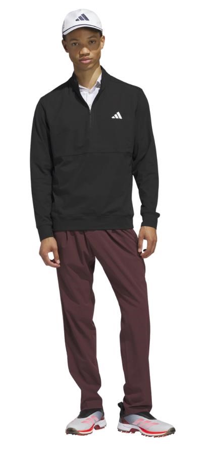 Adidas Tour 1/4-zip pánská mikina, černá