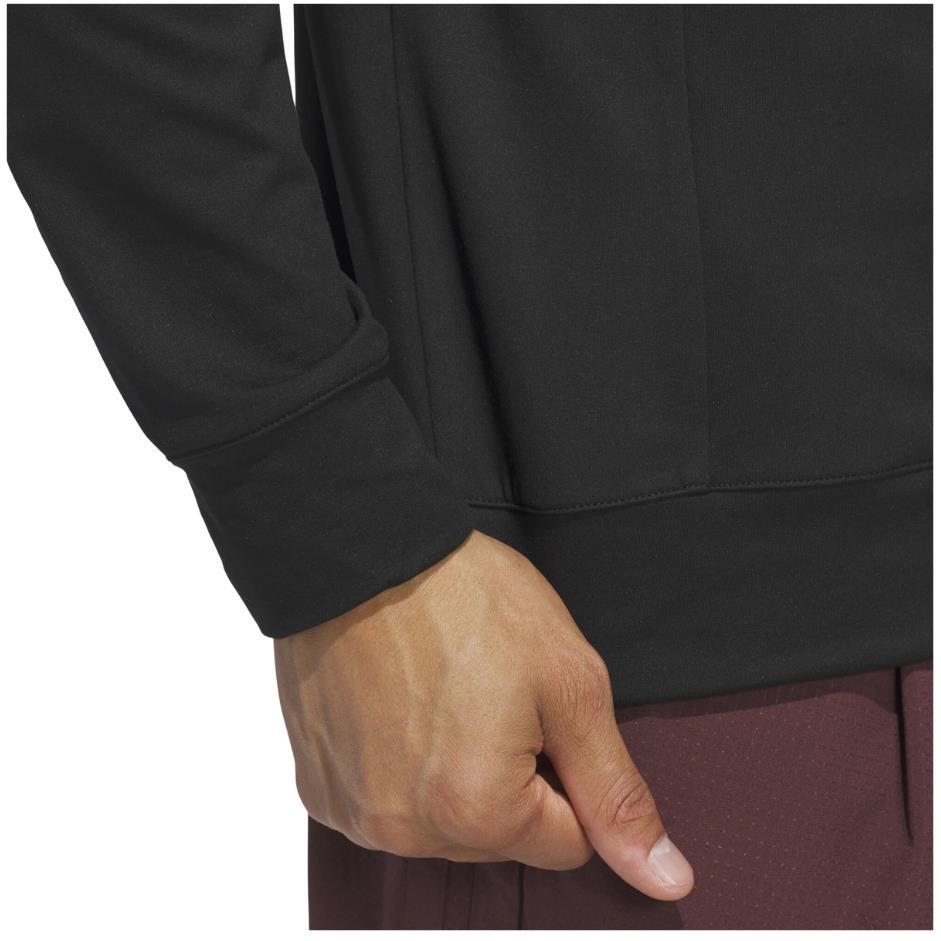 Adidas Tour 1/4-zip pánská mikina, černá