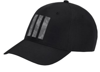 Adidas Tour 3-Stripies Print pánská kšiltovka, černá