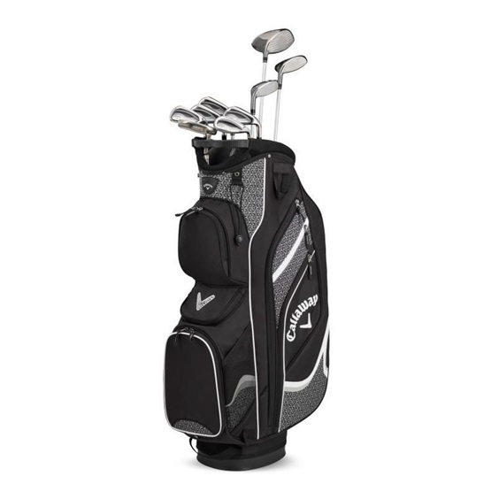 Callaway Solaire 10PC dámský golfový set, černý