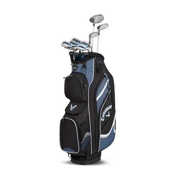 Callaway Solaire 10PC dámský golfový set, modrý