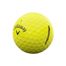 Callaway Supersoft golfové míčky, žluté