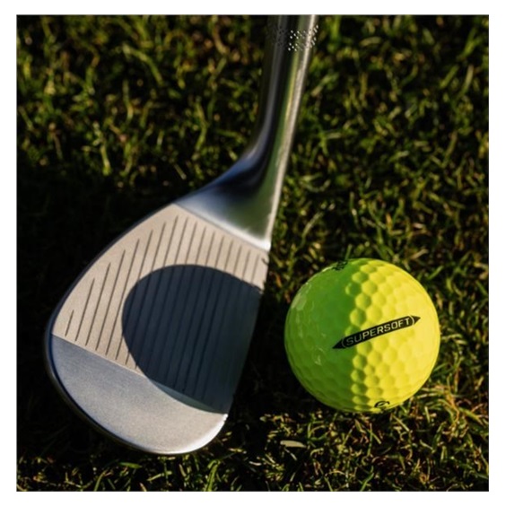 Callaway Supersoft golfové míčky, žluté