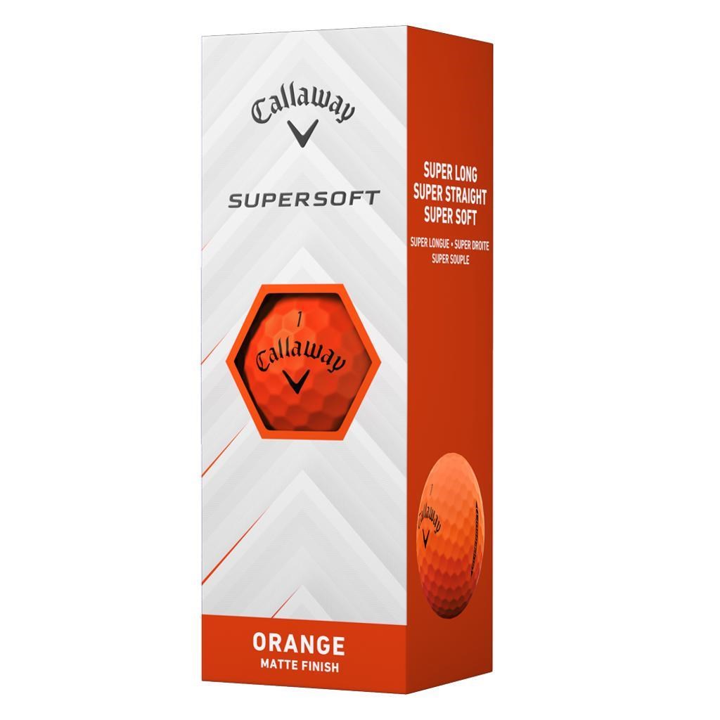 Callaway Supersoft golfové míčky, oranžové
