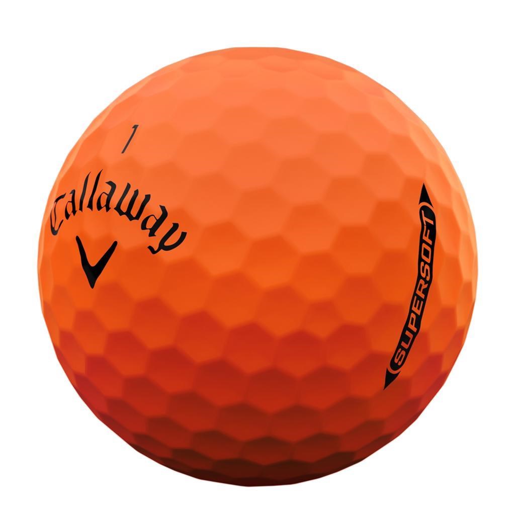 Callaway Supersoft golfové míčky, oranžové
