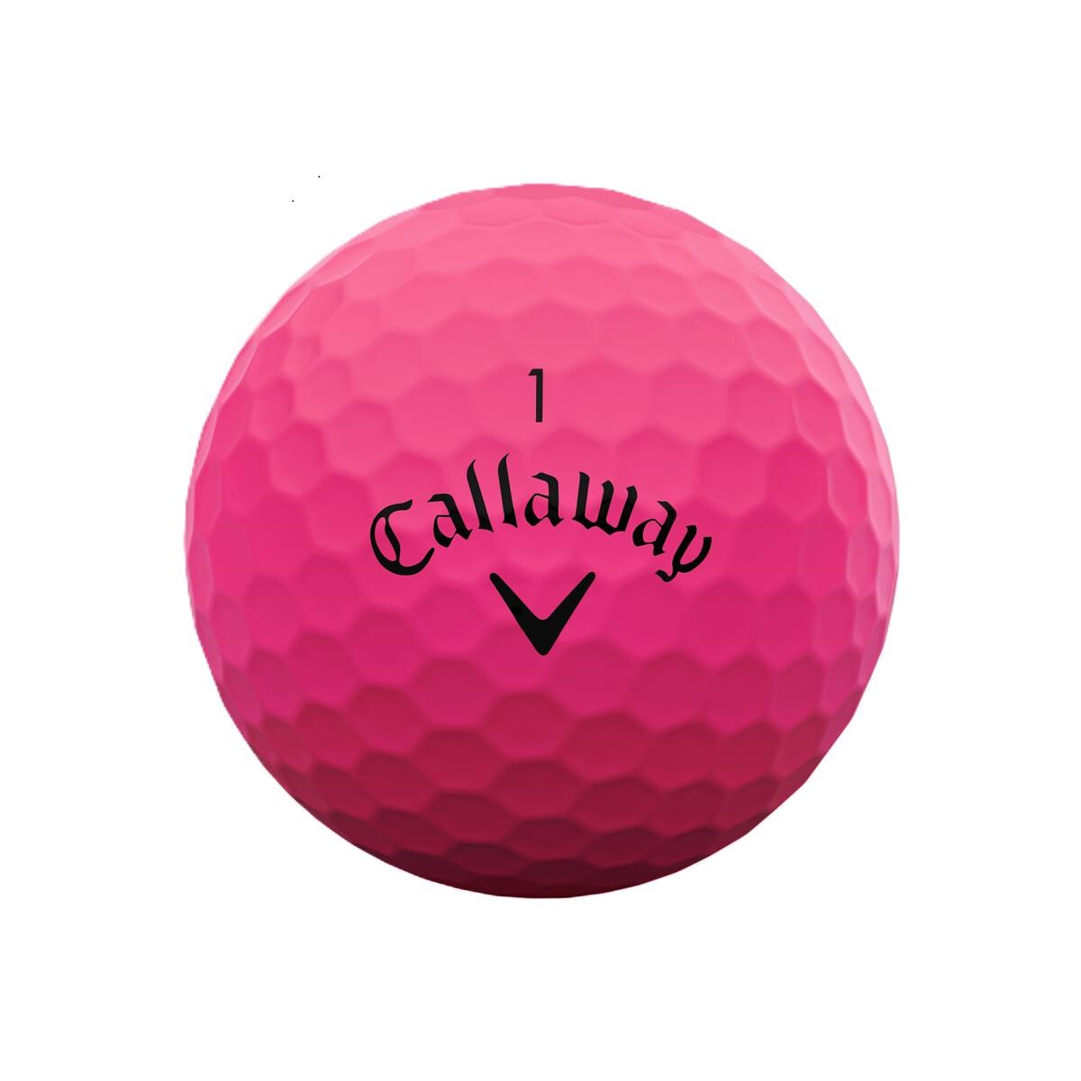 Callaway Supersoft golfové míčky, růžové