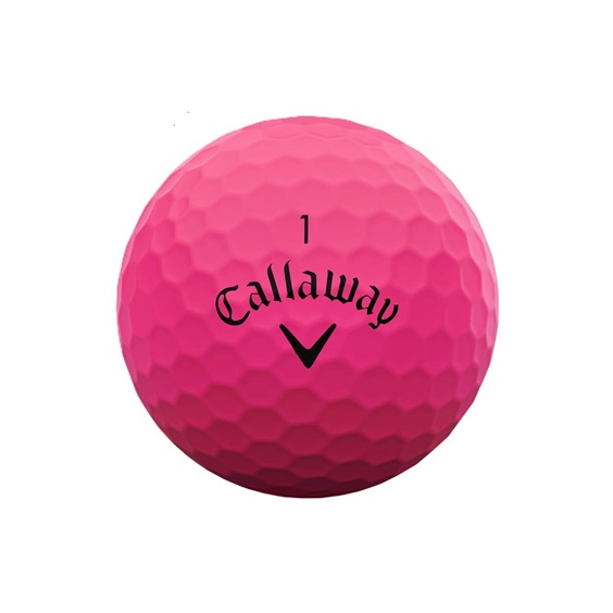 Callaway Supersoft golfové míčky, růžové