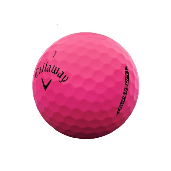 Callaway Supersoft golfové míčky, růžové