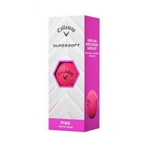 Callaway Supersoft golfové míčky, růžové