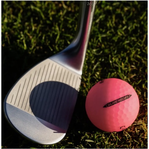 Callaway Supersoft golfové míčky, růžové