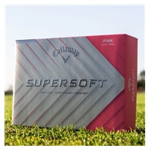 Callaway Supersoft golfové míčky, růžové
