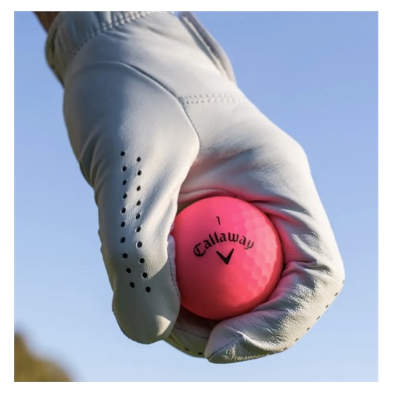 Callaway Supersoft golfové míčky, růžové