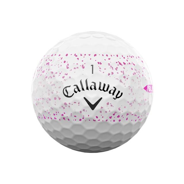 Callaway Supersoft Splatter 360 Pink golfové míčky