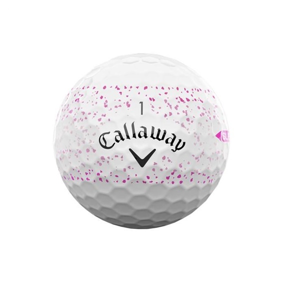 Callaway Supersoft Splatter 360 Pink golfové míčky