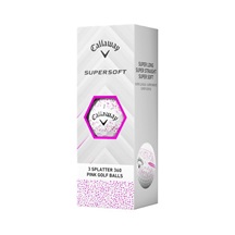 Callaway Supersoft Splatter 360 Pink golfové míčky