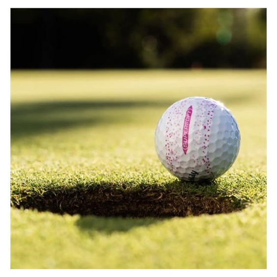Callaway Supersoft Splatter 360 Pink golfové míčky