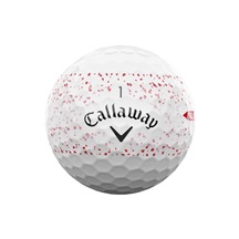 Callaway Supersoft Splatter 360 Red golfové míčky