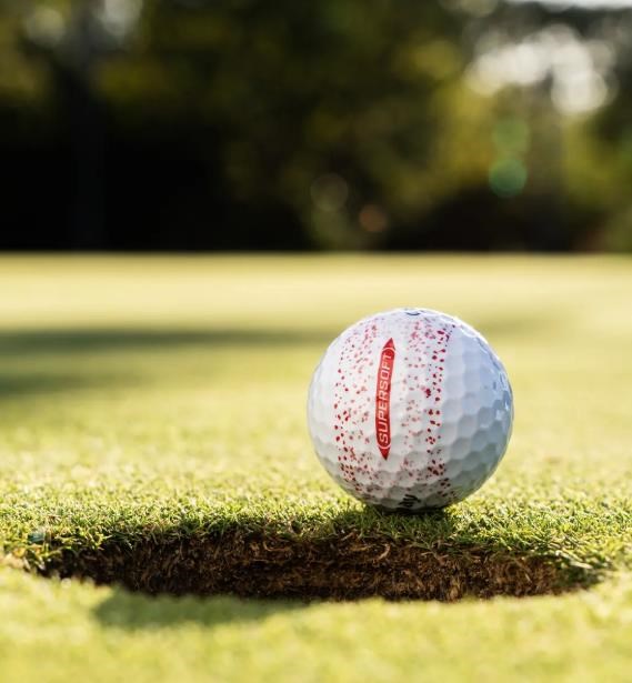 Callaway Supersoft Splatter 360 Red golfové míčky