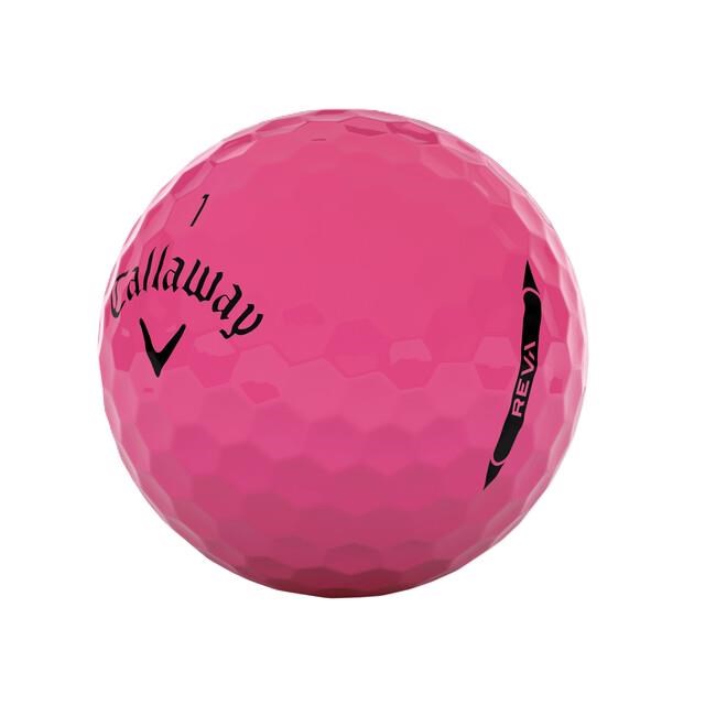 Callaway REVA golfové míčky, růžové