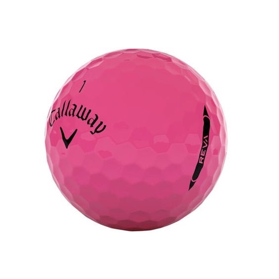 Callaway REVA golfové míčky, růžové