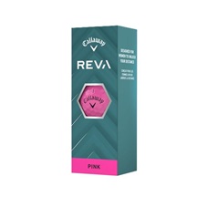 Callaway REVA golfové míčky, růžové