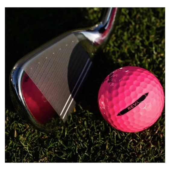 Callaway REVA golfové míčky, růžové