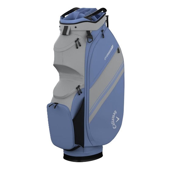 Callaway Chase 14 cart bag, silver/hydrangea