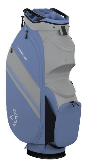 Callaway Chase 14 cart bag, silver/hydrangea