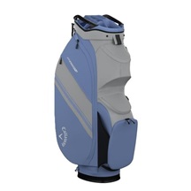 Callaway Chase 14 cart bag, silver/hydrangea