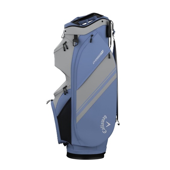 Callaway Chase 14 cart bag, silver/hydrangea