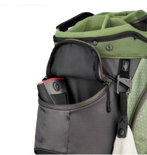 Callaway Chase 14 cart bag, silver/hydrangea