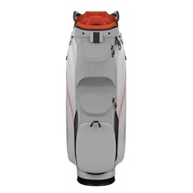 Callaway Chase 14 cart bag, bílo/stříbrno/oranžový