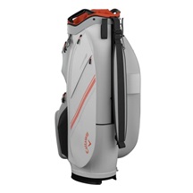 Callaway Chase 14 cart bag, bílo/stříbrno/oranžový