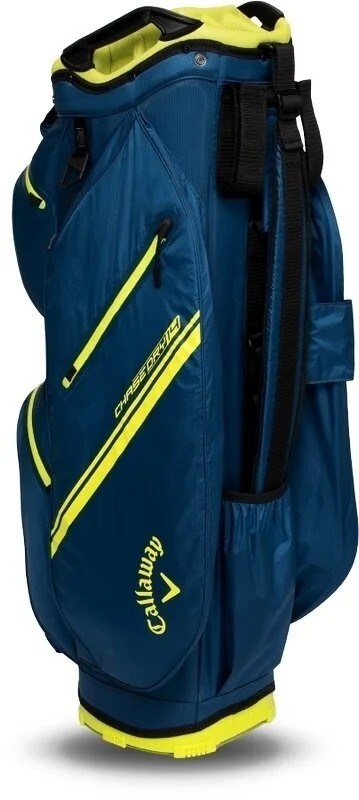 Callaway Chase Dry 14 cart bag, navy/flo/yellow