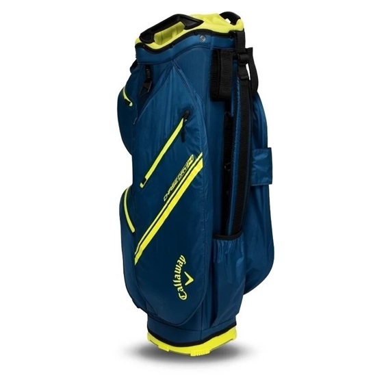 Callaway Chase Dry 14 cart bag, navy/flo/yellow