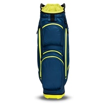 Callaway Chase Dry 14 cart bag, navy/flo/yellow