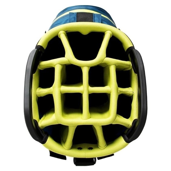 Callaway Chase Dry 14 cart bag, navy/flo/yellow