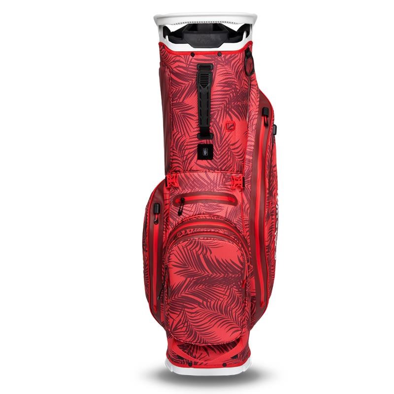 Callaway Fairway 14HD stand bag, red palms/light grey