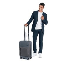 Ogio Pace Pro Hybrid Carry-on 36L cestovní zavazadlo, grey pinstripe