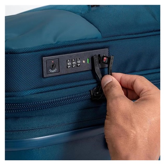 Ogio Pace Pro Hybrid Carry-on 36L cestovní zavazadlo, grey pinstripe
