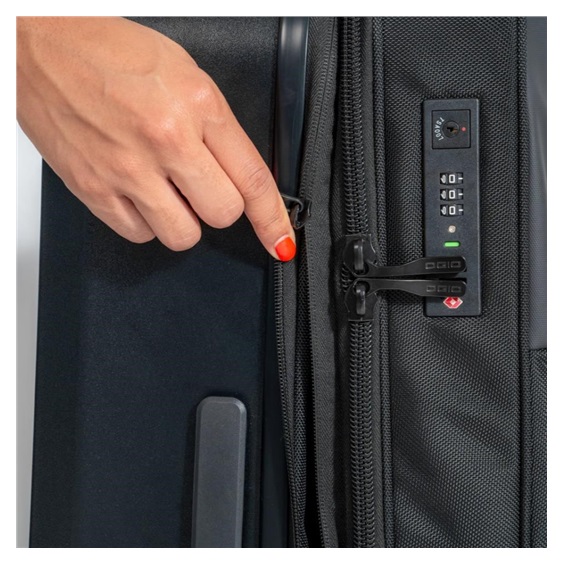 Ogio Pace Pro Hybrid Checked 74L cestovní zavazadlo, černé