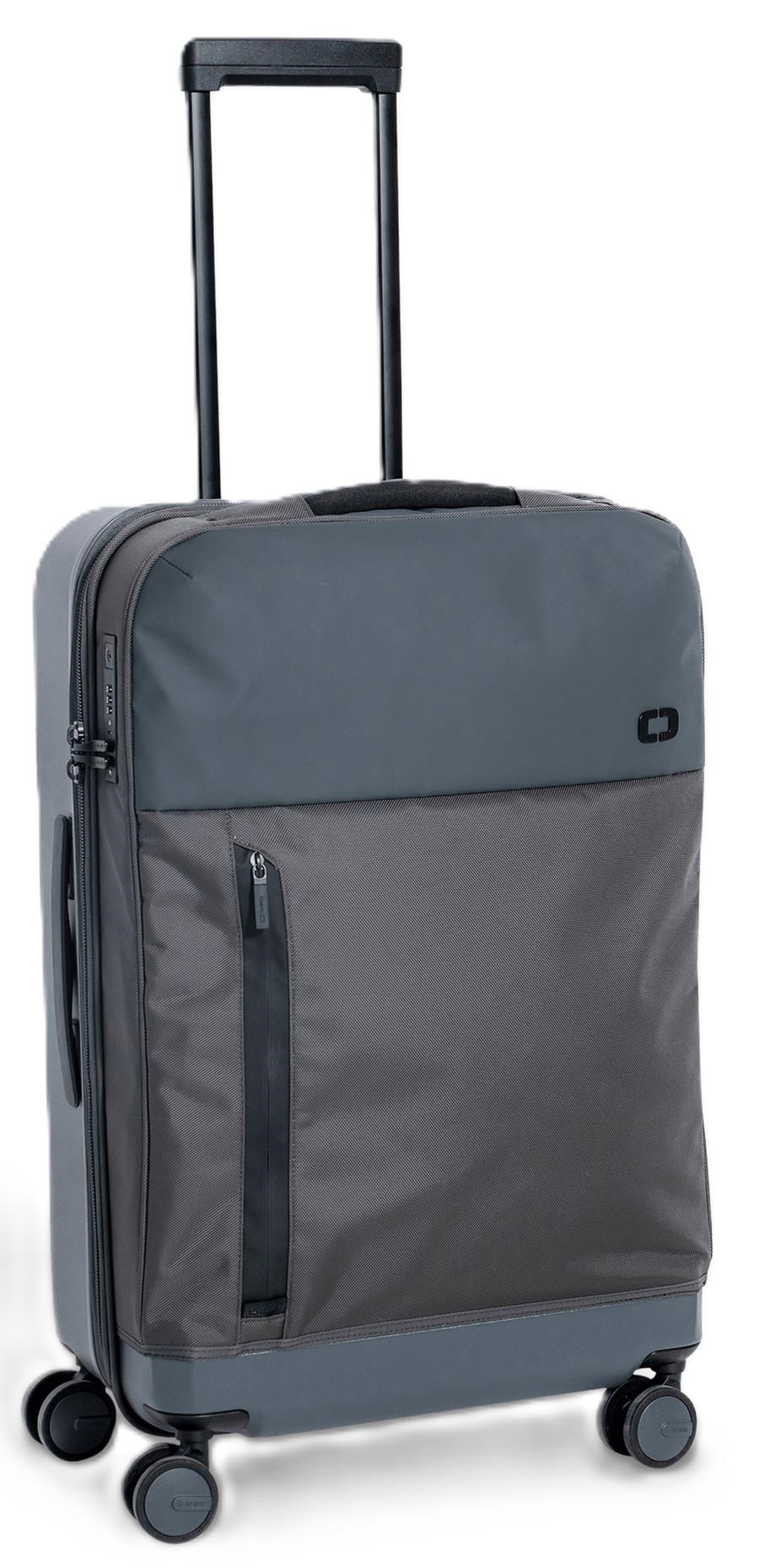 Ogio Pace Pro Hybrid Checked 74L cestovní zavazadlo, grey pinstripe