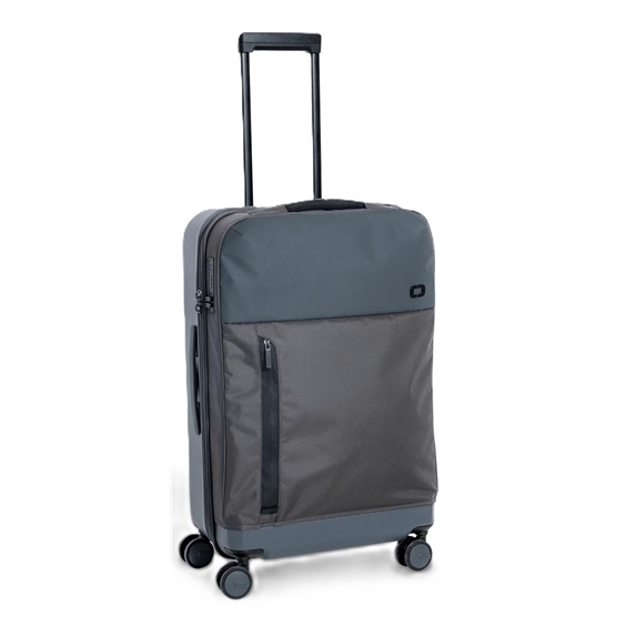 Ogio Pace Pro Hybrid Checked 74L cestovní zavazadlo, grey pinstripe