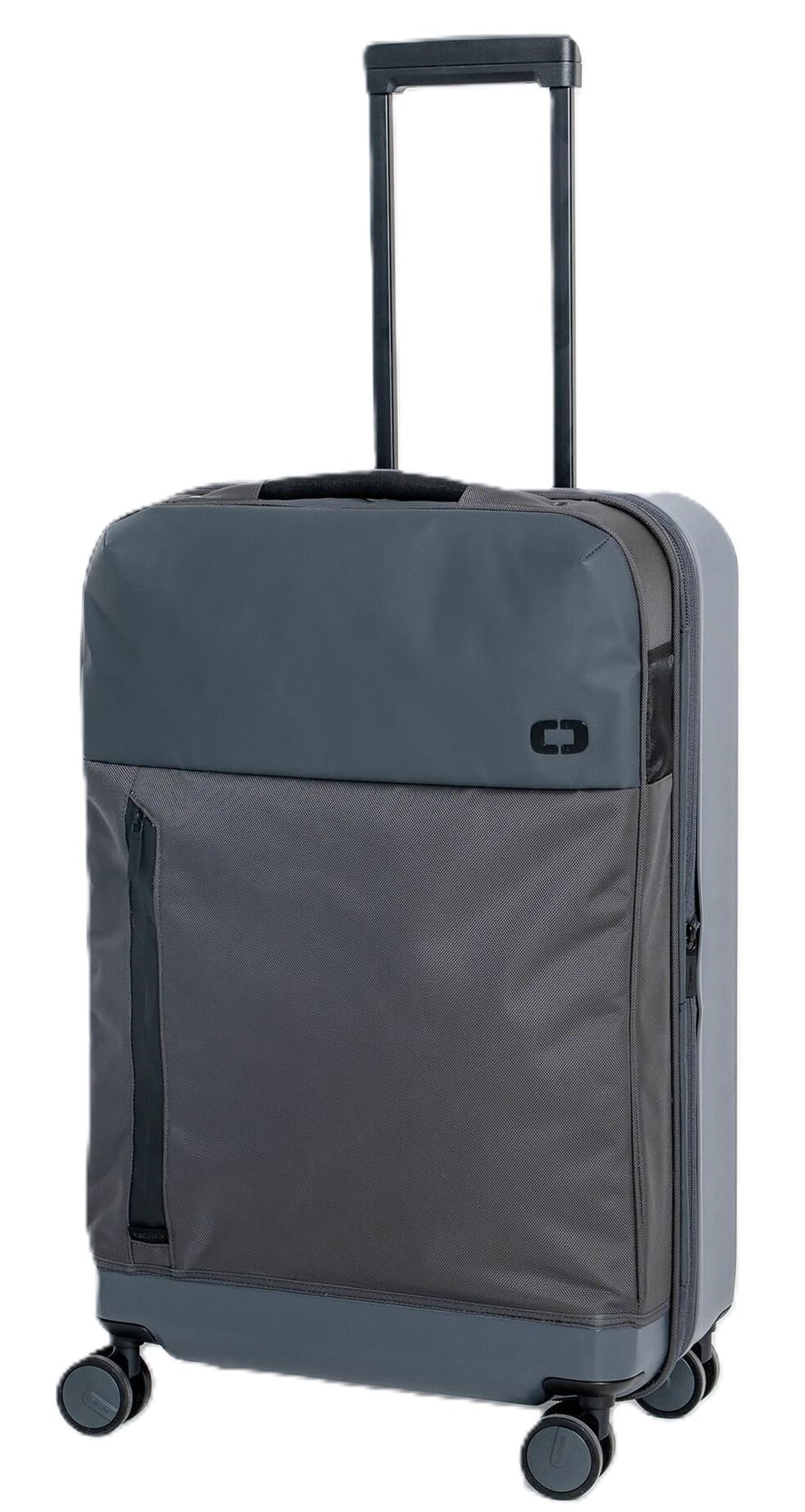 Ogio Pace Pro Hybrid Checked 74L cestovní zavazadlo, grey pinstripe