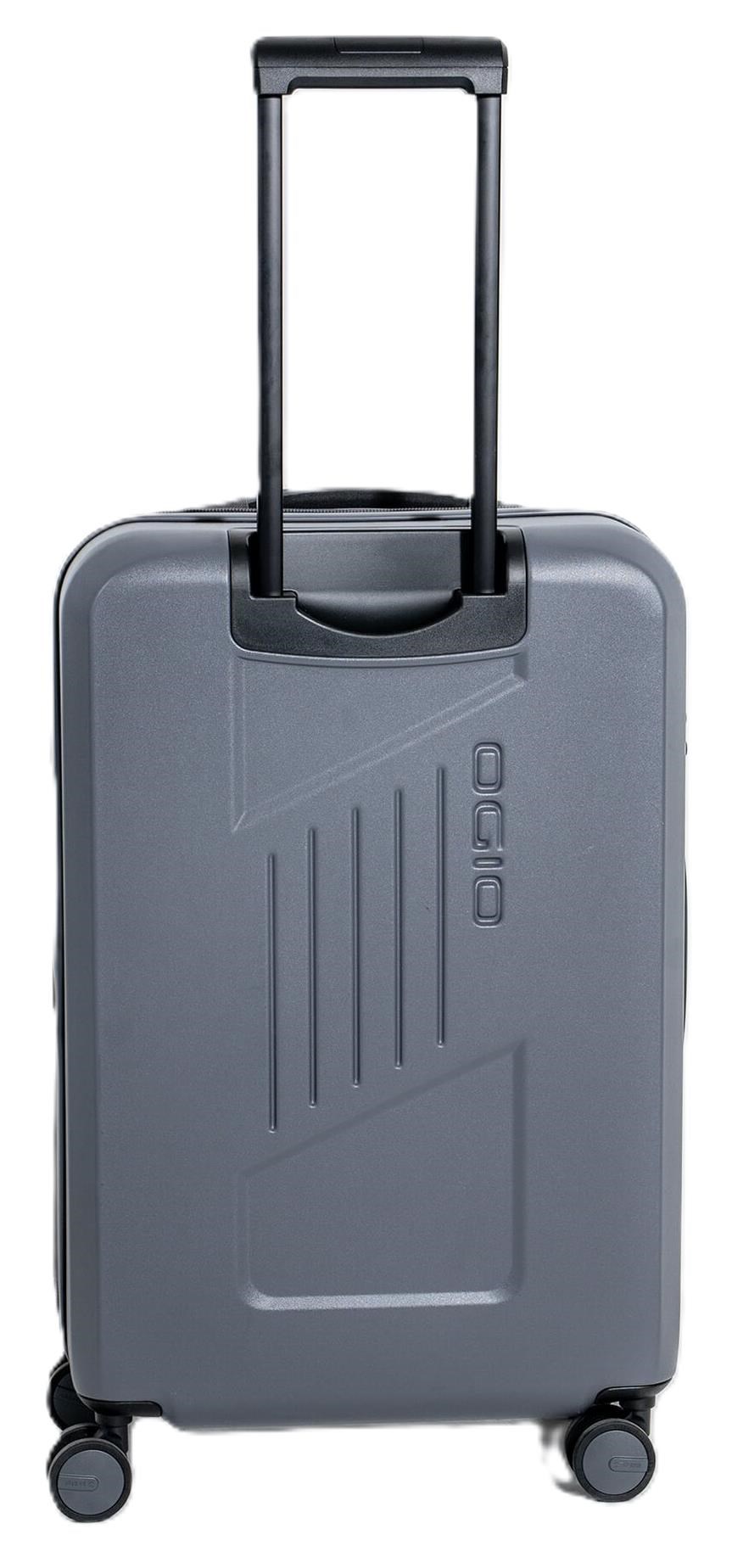 Ogio Pace Pro Hybrid Checked 74L cestovní zavazadlo, grey pinstripe
