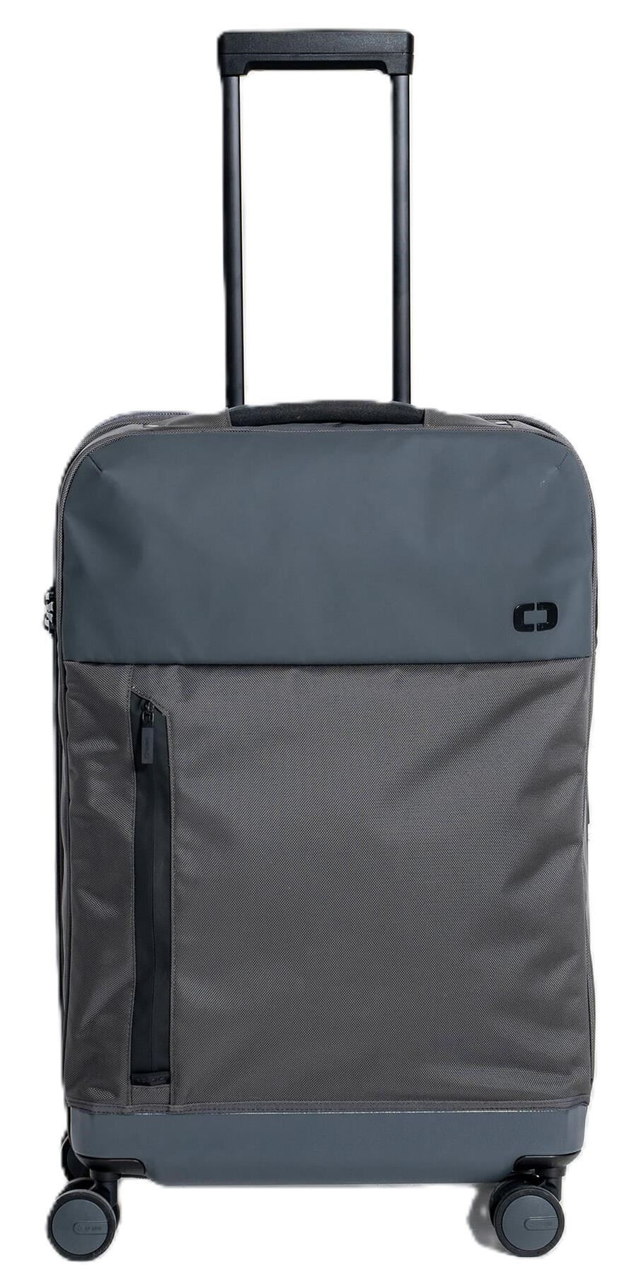 Ogio Pace Pro Hybrid Checked 74L cestovní zavazadlo, grey pinstripe