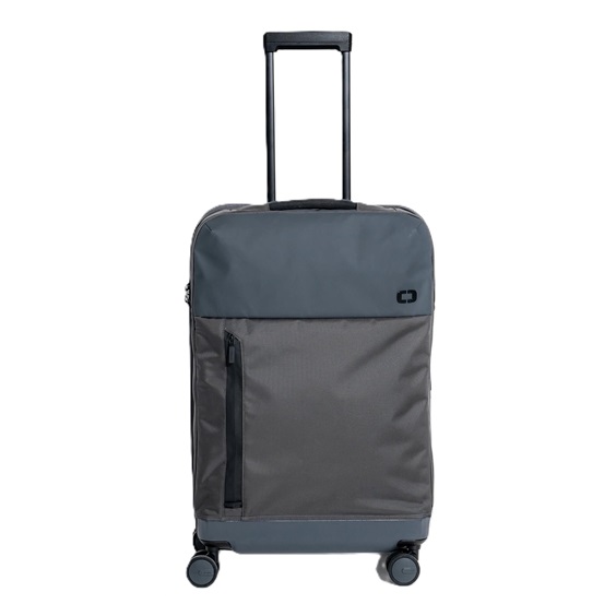Ogio Pace Pro Hybrid Checked 74L cestovní zavazadlo, grey pinstripe
