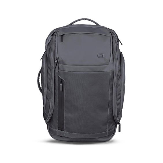 Ogio Pace Pro Max 45L Travel Pack, grey pinstripe